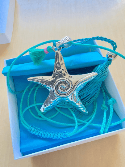Starfish Charm Long Necklace