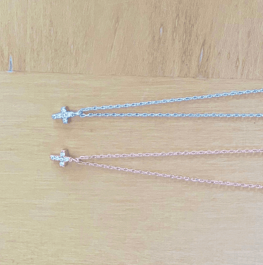 Minimalist Cross Necklace