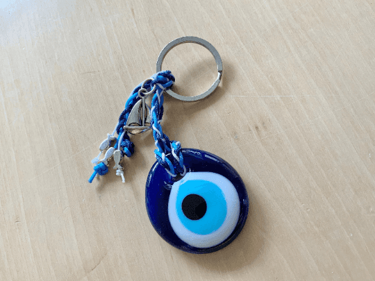 Blue Glass Evil Eye