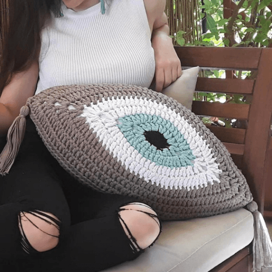 Evil Eye Cushion