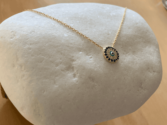 Small Evil Eye Necklace