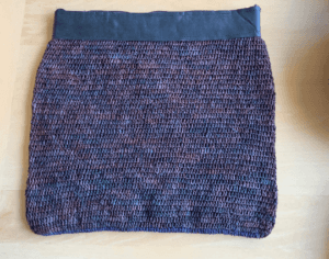 Raffia Crochet Zip & Fold Clutch Bag
