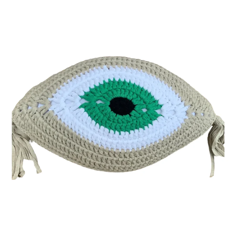 Greek Evil Eye Pillow