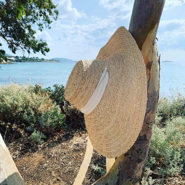 Read more about the article Large Straw Sun Hat With Ties