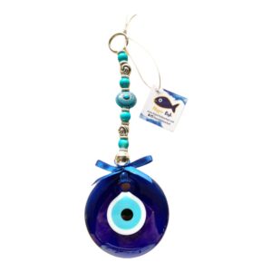 Evil Eye Wall Hanging with Beads