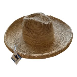 Crochet Raffia Panama Hat