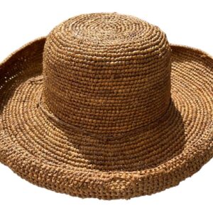 Crochet Straw Hat